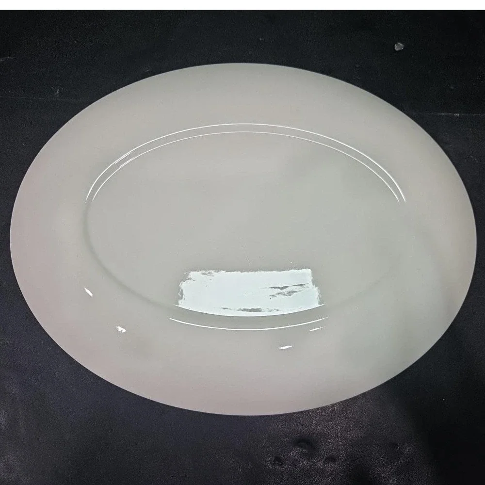 Homer Laughlin Rhythm Oval Serving Platter, Vintage Mid Century China, Tableware